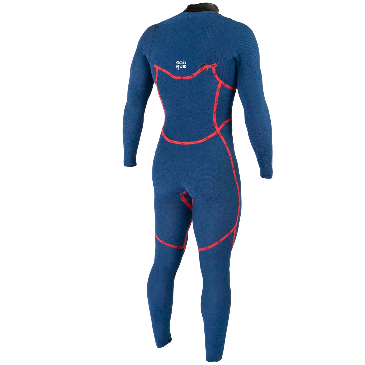 Sooruz FIGHTER 4/3mm Men's Fullsuit Chest Zip - Black (S5)