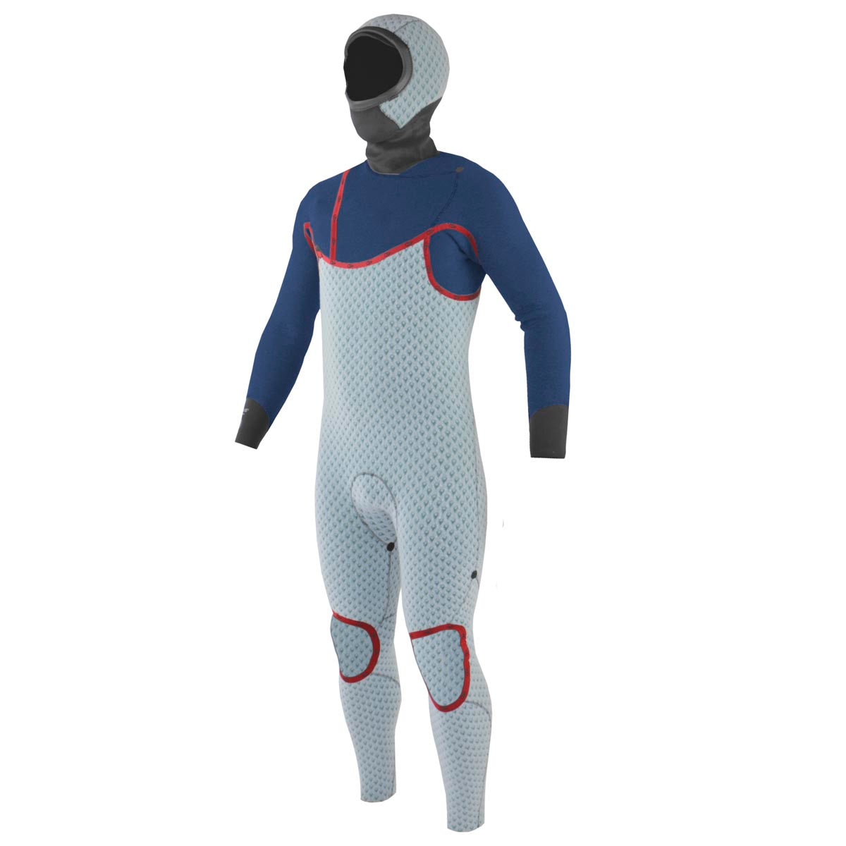 Sooruz GURU+ Hood 6/5/4 Men's Fullsuit Chest Zip - Black