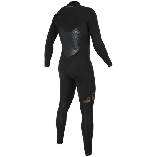 Sooruz FIGHTER 4/3mm Men's Fullsuit Chest Zip - Black