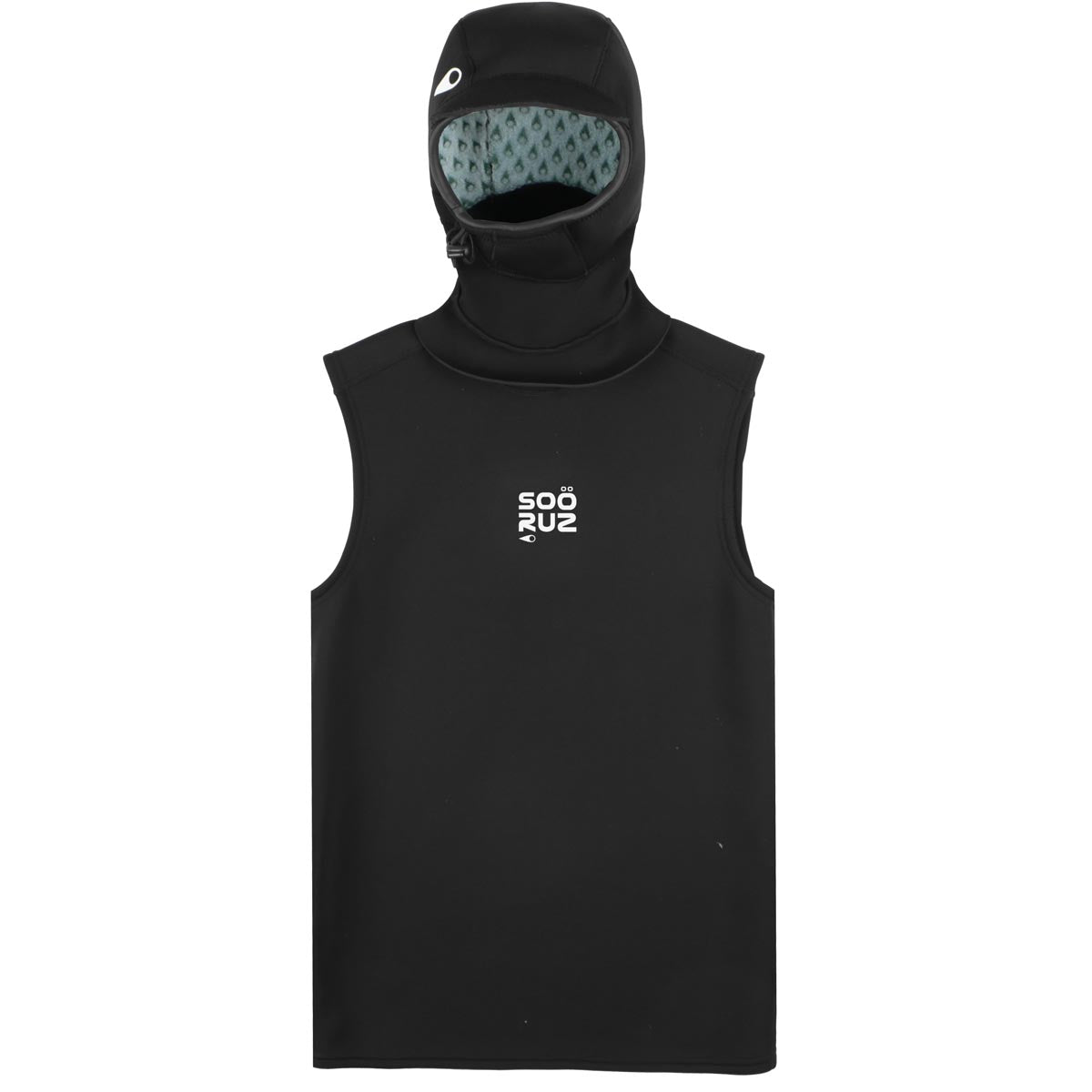 Sooruz Mens Thermo Hooded Rash Vest - Black