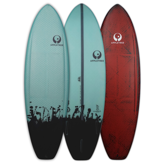 Appletree Klokhouse Noseless Custom Kite Surfboard
