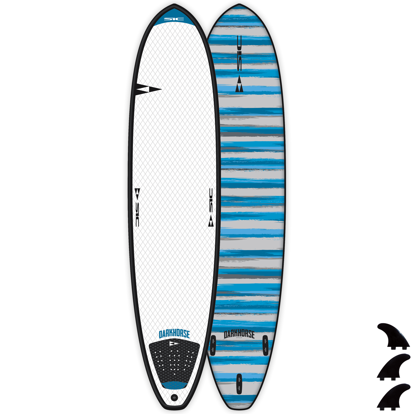 SIC Darkhorse Soft top Surfboard