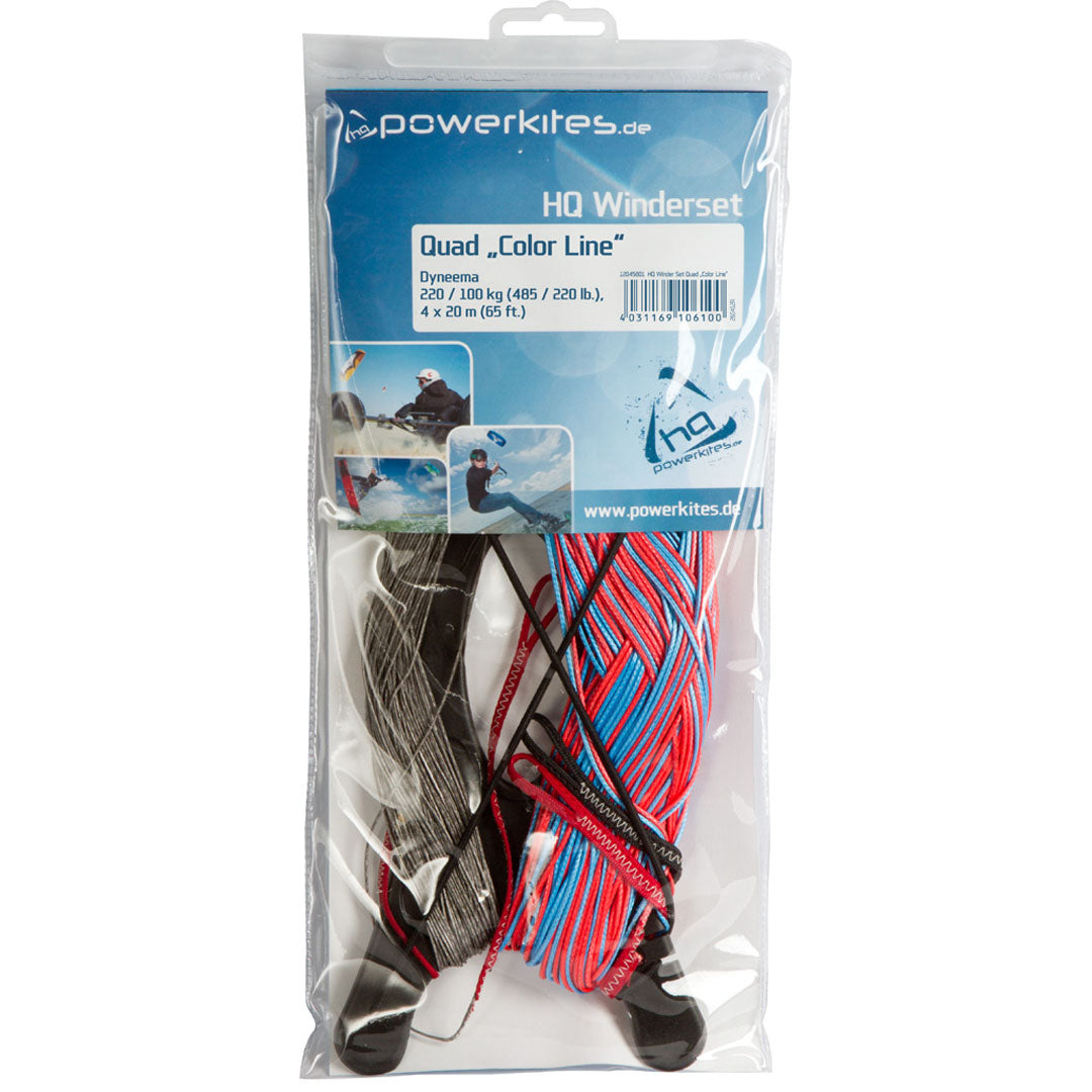 HQ Winder Set Quad "Colour Line" 220/100 kp, 4 x 25 m
