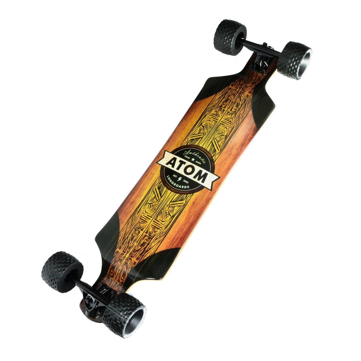 Atom 39" All Terrain Longboard - Woody