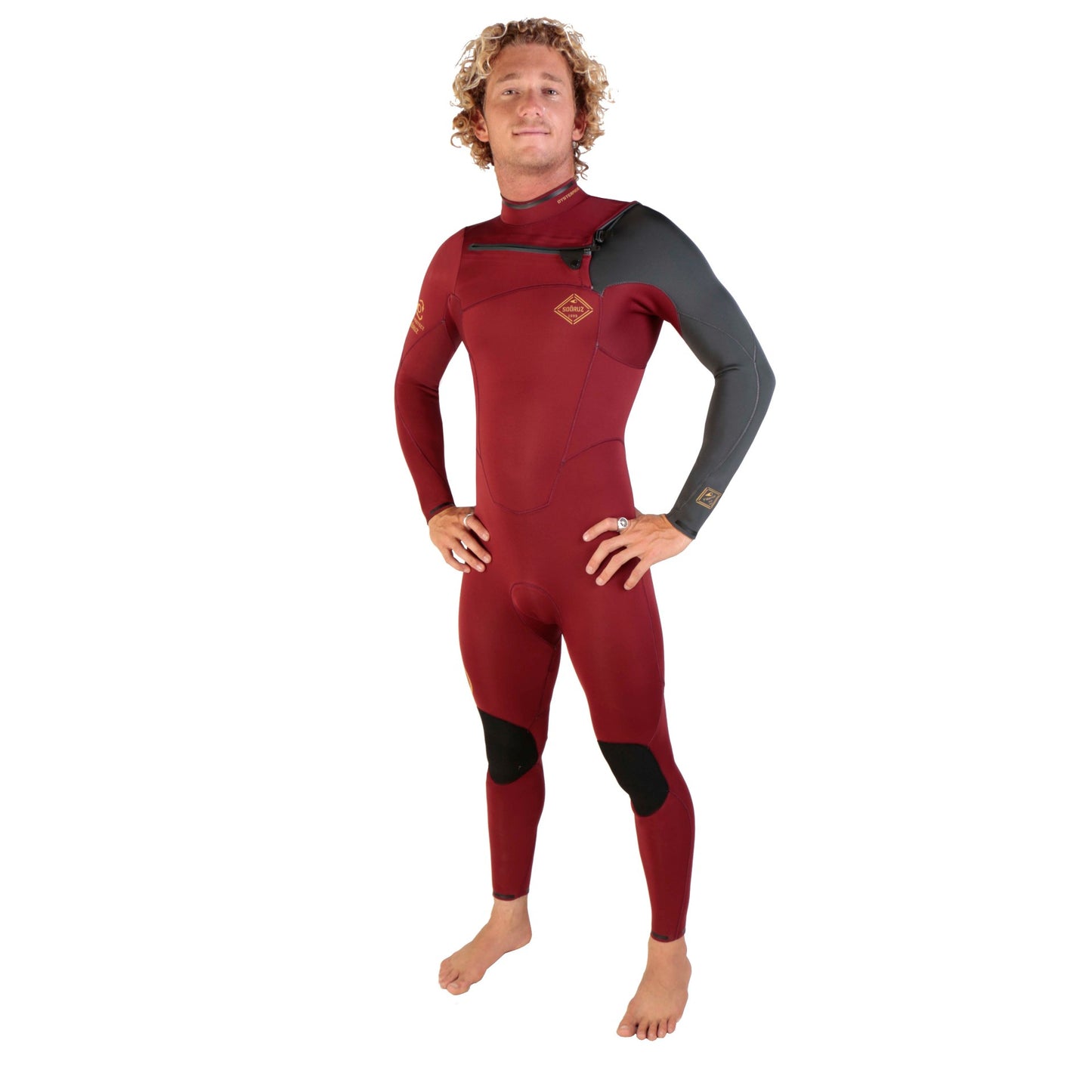 Sooruz FIGHTER 5/4/3 Fullsuit Chest Zip - Wine
