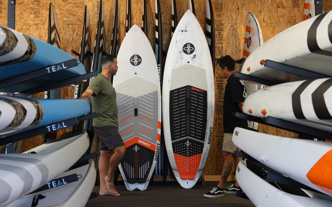 Blurr V3 and BLine Twin - New Surf Shapes from Infinity