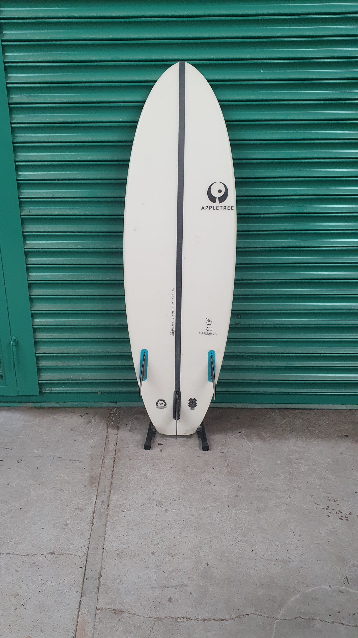 Appletree Klokhouse Noseless WL Kite Surfboard - 5'2 - Ex Demo