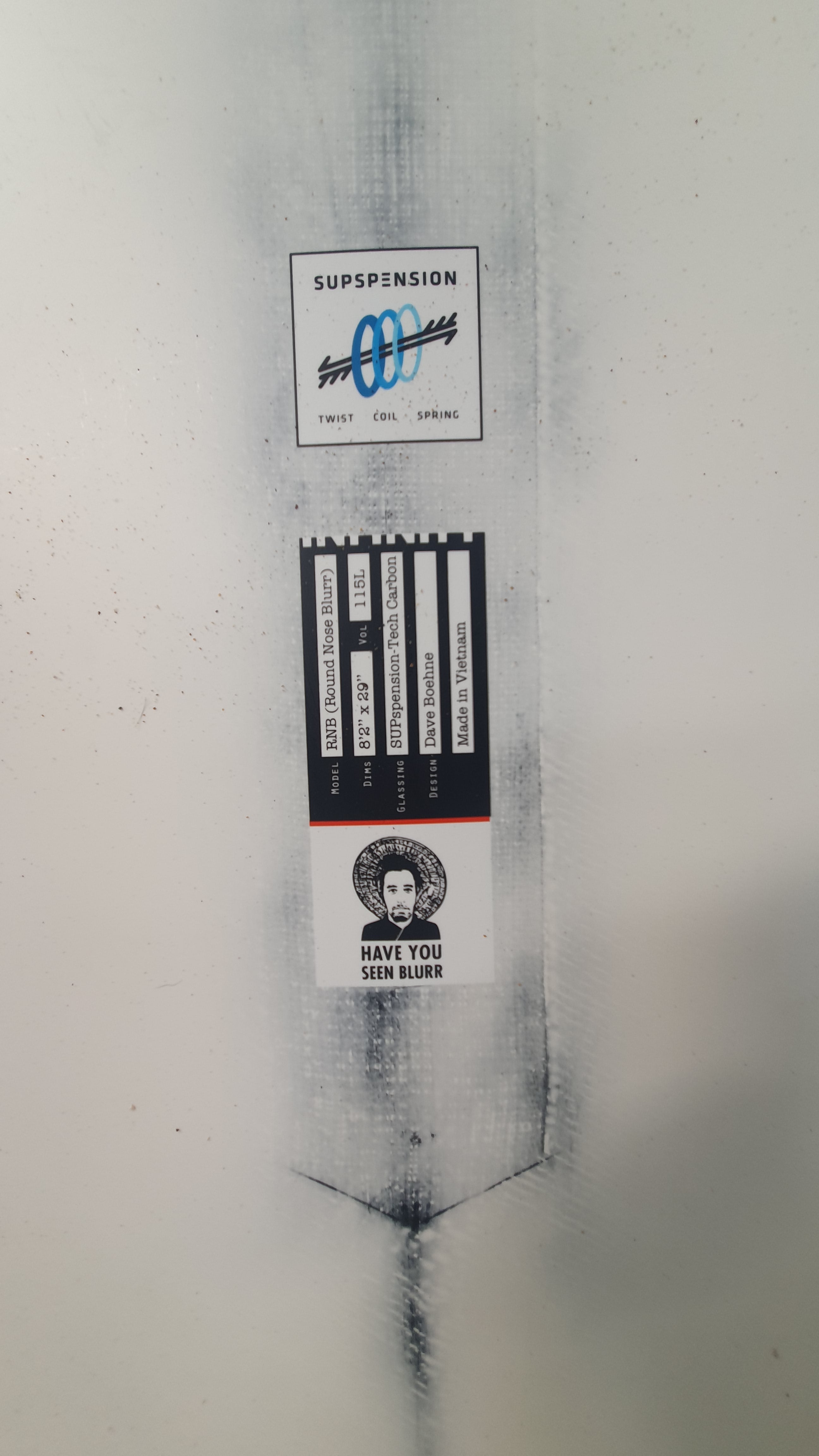 INFINITY RNB 8`2 パドル付 中古SUPボード / 中古 INFINITY RNB 8`2×29 @115L - TED SURF