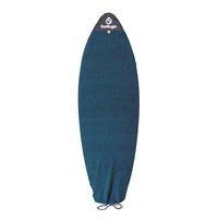 Surflogic Stretch Fish/Hybrid Cover — Ocean Green — 5'8 / Ocean Green