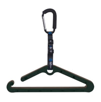 Surflogic Wetsuit Hanger Double System — Black — Black