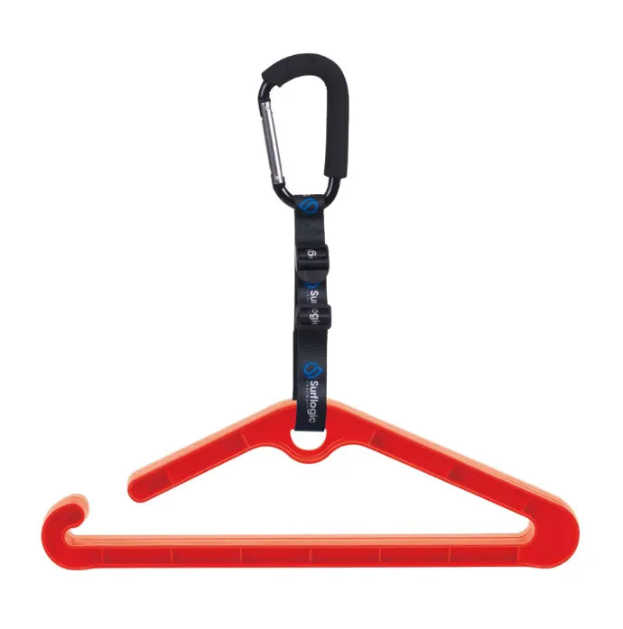 Surflogic Wetsuit Hanger Double System — Red — Red