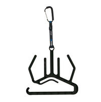 Surflogic Wetsuit Hanger Maxi Double System — Black — Black