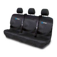 Surflogic Waterproof Car Seat Cover Triple — Black