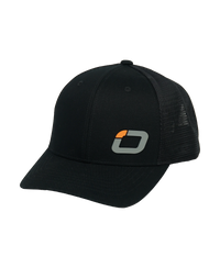 Ozone Curved Visor Cap - Black