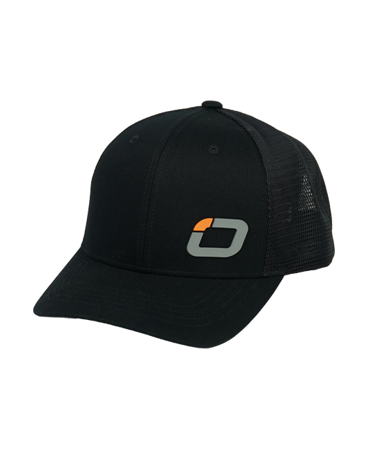 Ozone Curved Visor Cap - Black