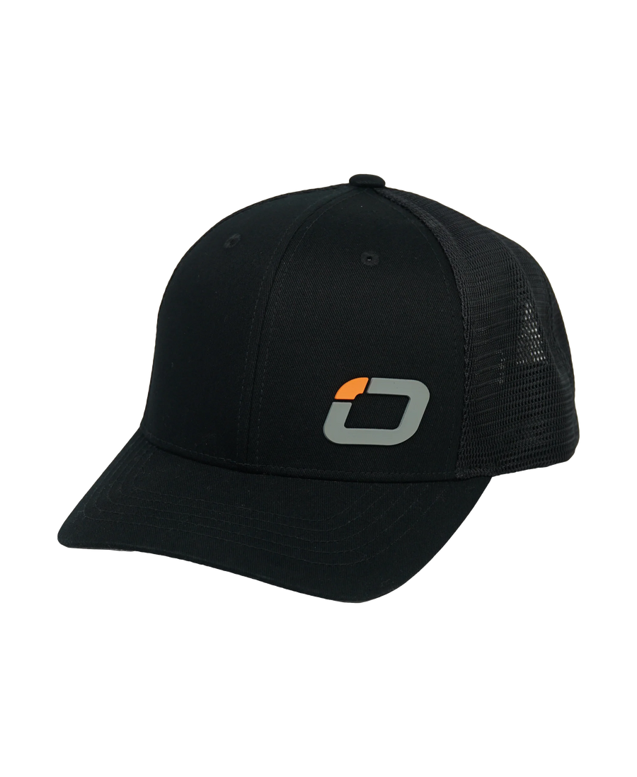 Ozone Curved Visor Cap - Black