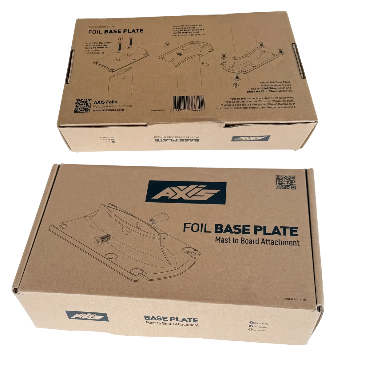 AXIS 19mm Black Foil Base Plate