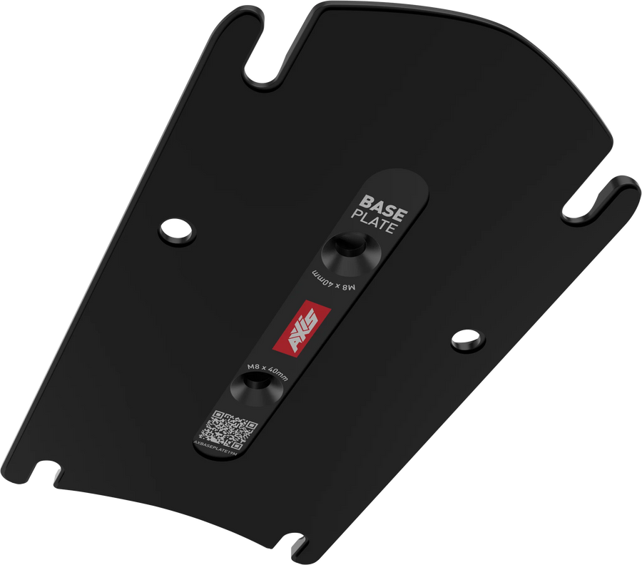 AXIS 19mm Black Foil Base Plate