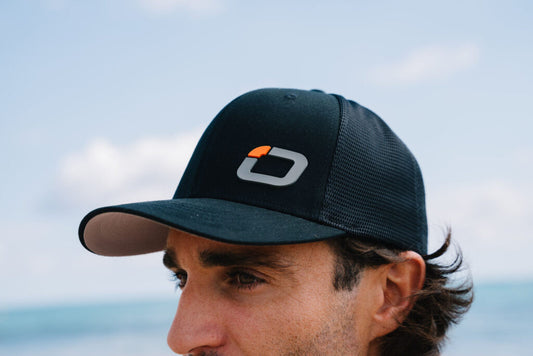 Ozone Curved Visor Cap - Black