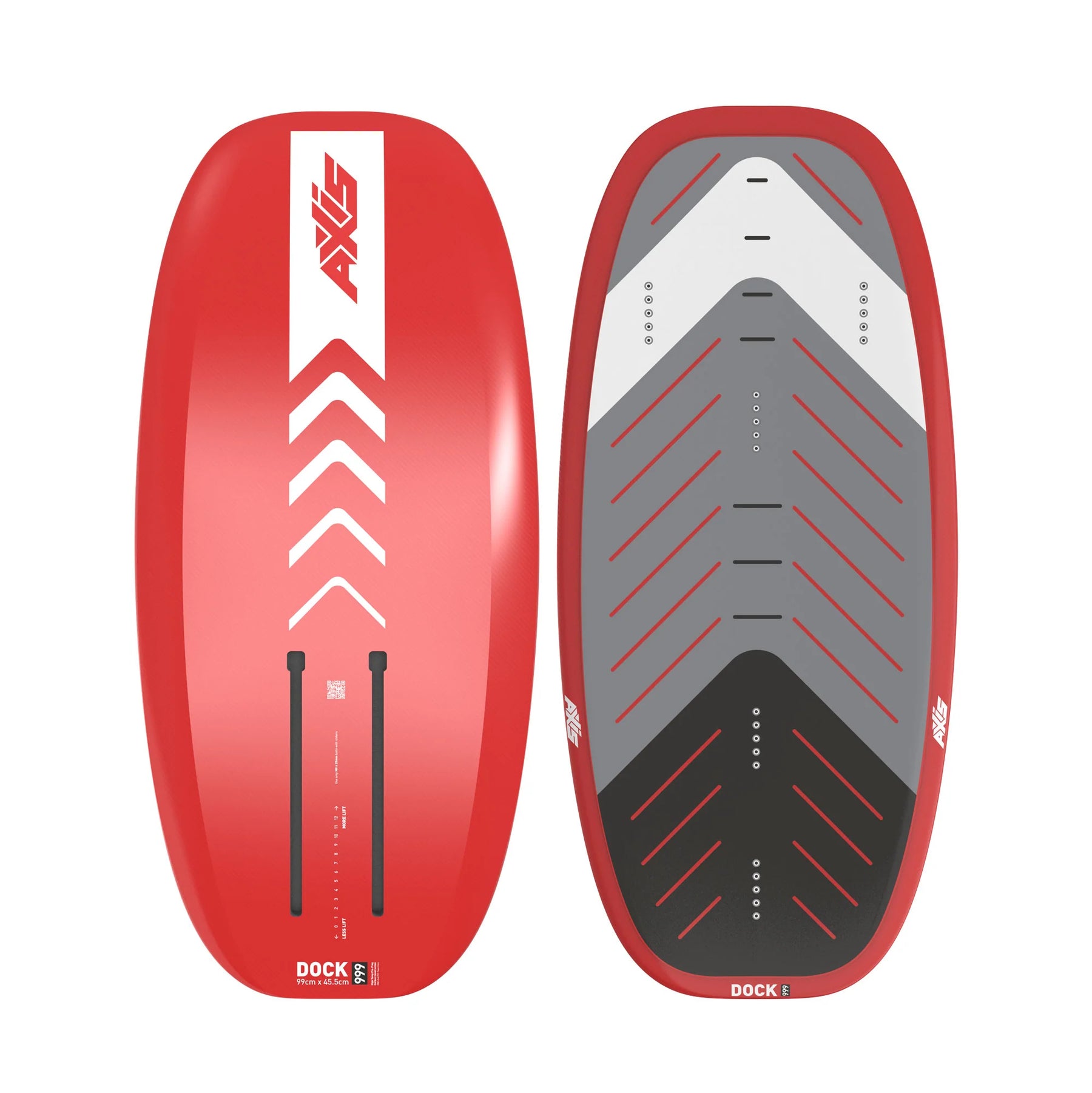 AXIS Dock 999 Red Glass Foilboard