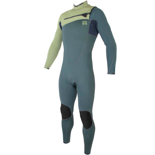 Sooruz Fullsuit Men 3/2 CZ FIGHTER - ORGANIC OYSTERPRENE Men - Green