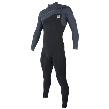 Sooruz GURU PRO 4/3mm Men's Fullsuit Chest Zip - Black