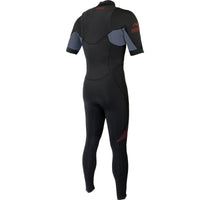 Sooruz Springsuit Men 2/2 SS ZF FIGHTER - Men - Black — E25Mw Combinaison Surf Semidry