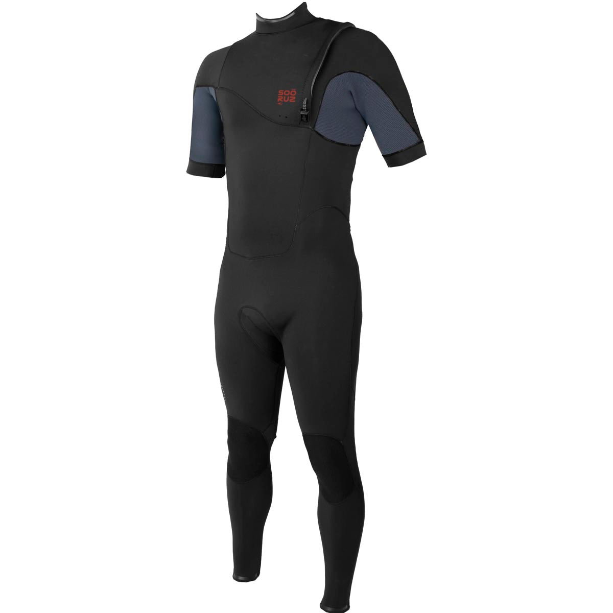 Sooruz Springsuit Men 2/2 SS ZF FIGHTER - Men - Black — E25Mw Combinaison Surf Semidry