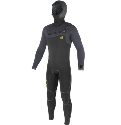 Sooruz GURU+ Hood 6/5/4 Men's Fullsuit Chest Zip - Black