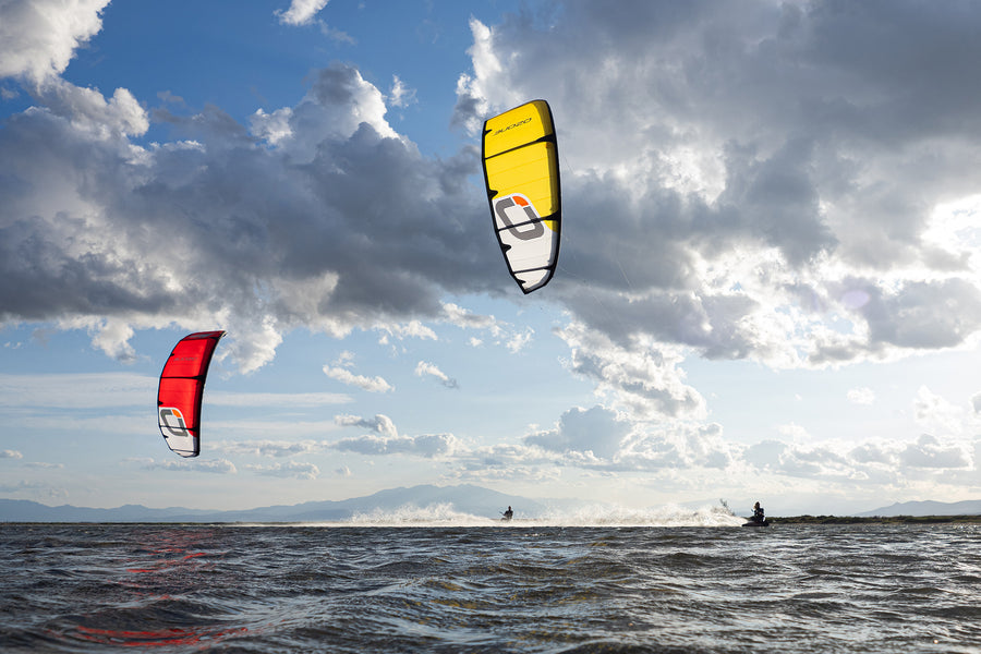 Ozone Edge V12 - 8m Yellow - Ex Demo — Action