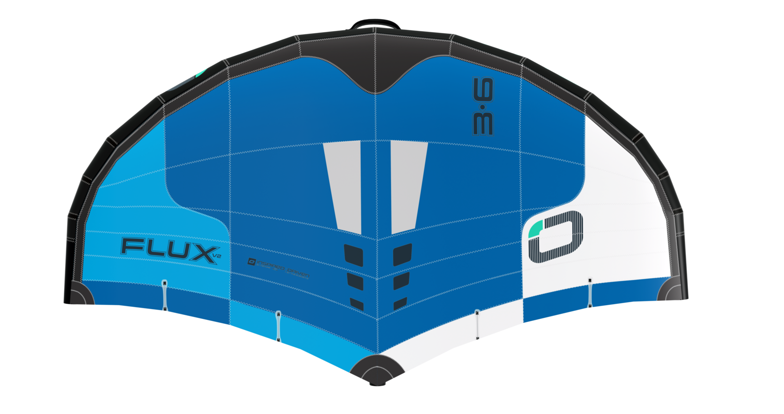 Ozone Flux V2 — Lightblue Marineblue White — 3.0m / Marine Blue/Light Blue