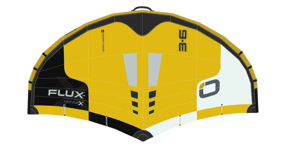 Ozone Flux V2 Ultra-X — Yellow Black White — 3.0m / Yellow