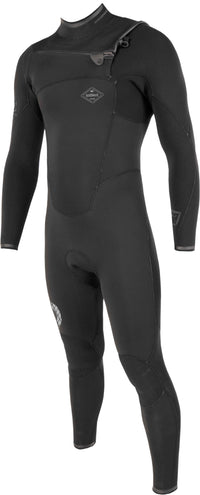 Sooruz FIGHTER 4/3mm Men's Fullsuit Chest Zip - Black (H22)