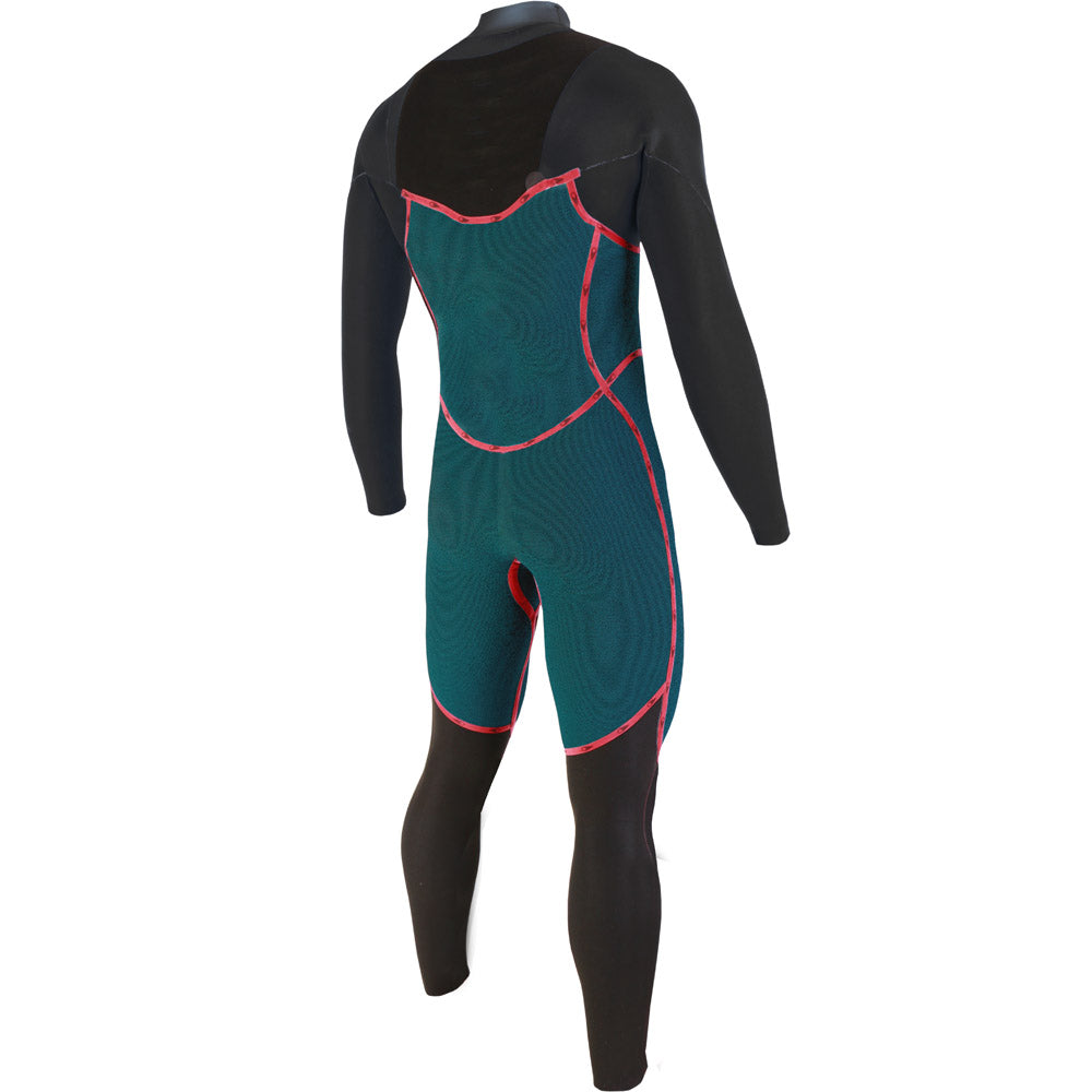 Sooruz FIGHTER 4/3mm Men's Fullsuit Chest Zip - Black (H22)