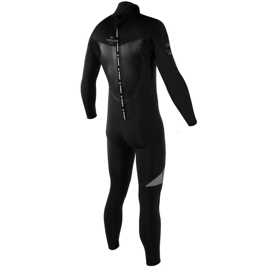 Sooruz FIGHTER 5/4/3 Fullsuit Back Zip - Black (H22)