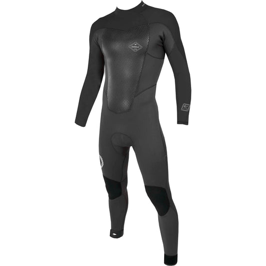 Sooruz FIGHTER 5/4/3 Fullsuit Back Zip - Black (H22)