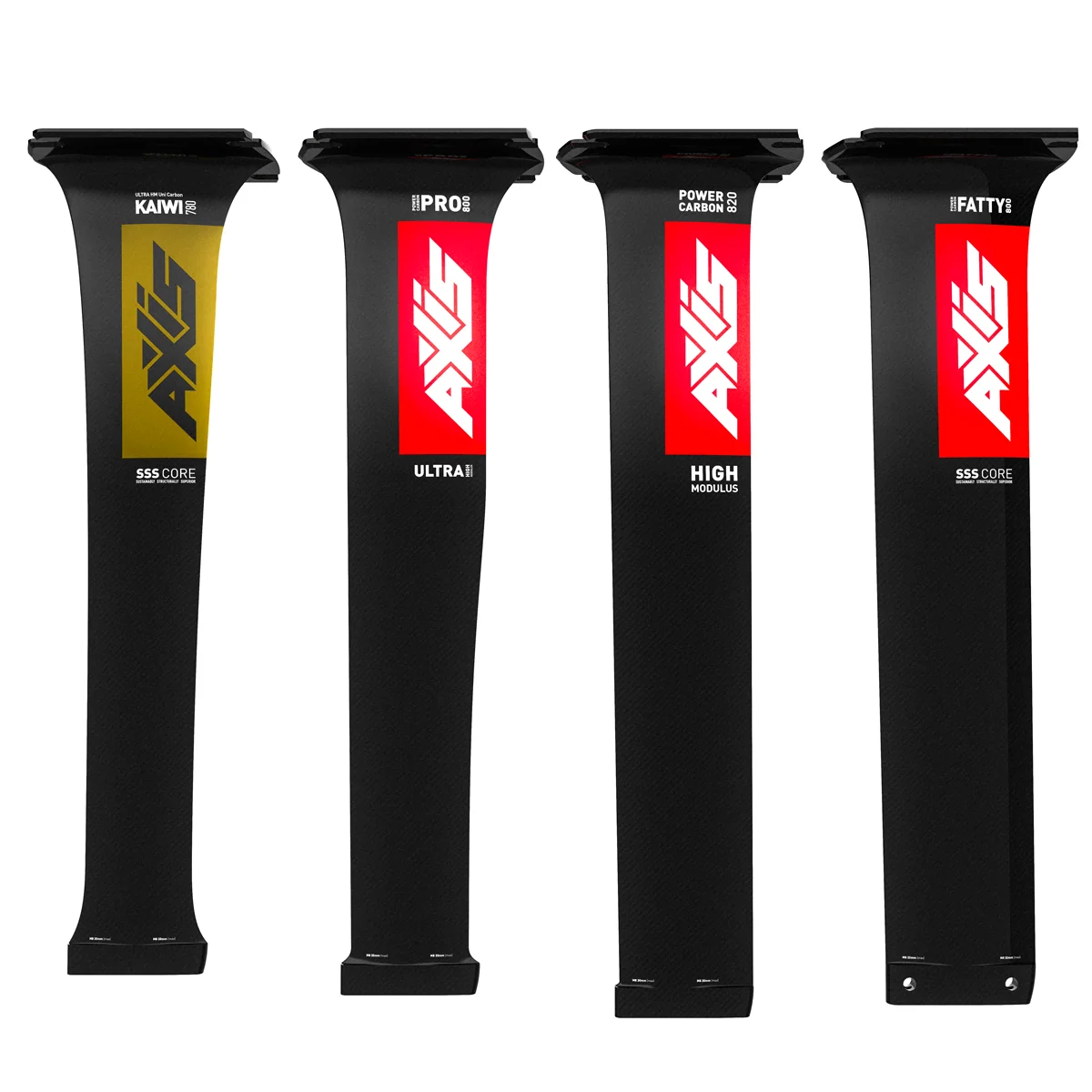 AXIS Power Carbon KAIWI Mast & Base Plate 780cm