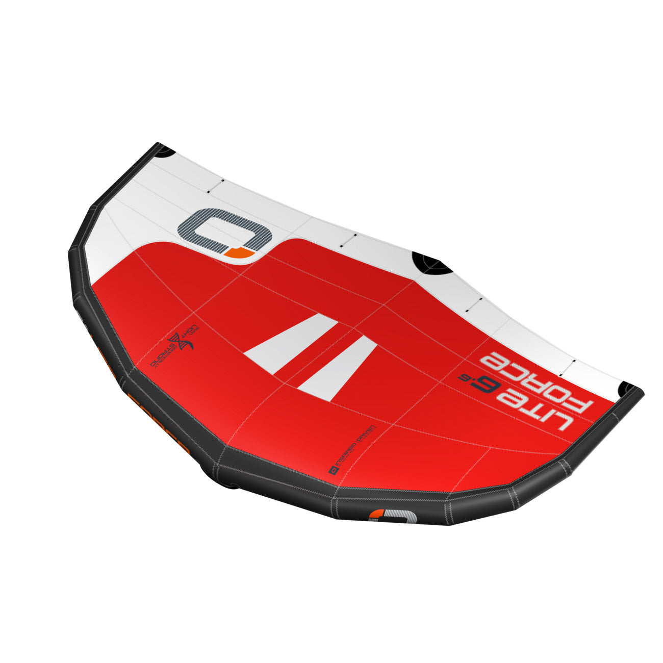 Ozone Liteforce V1 - 6.6m Yellow - Ex Demo — Red