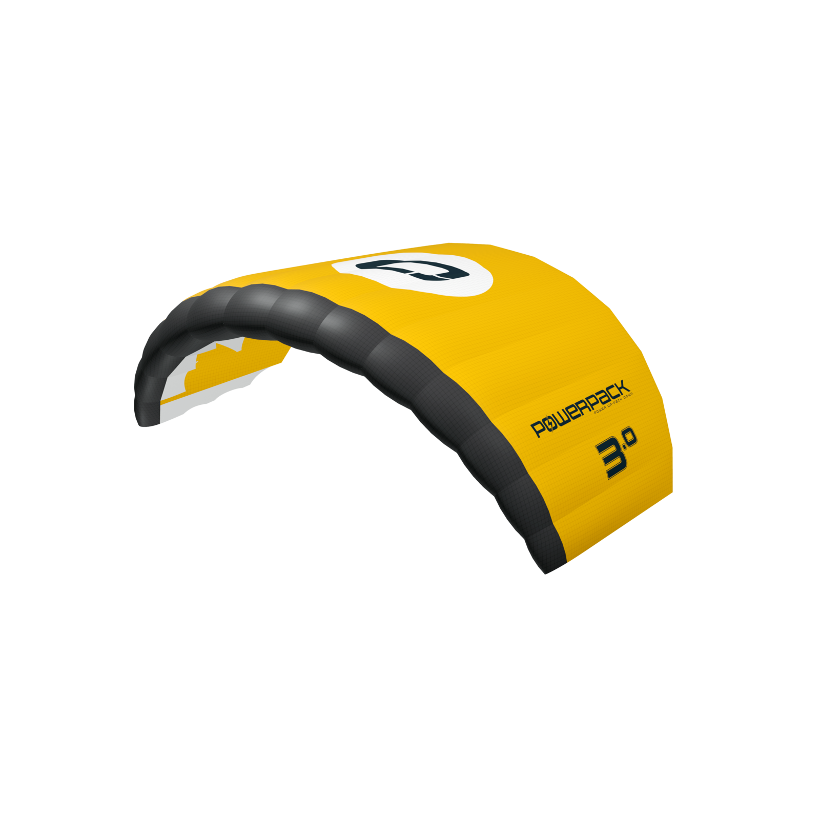 Ozone Power Pack Parawing — 1.9m / Carbon Grey/White/Gold