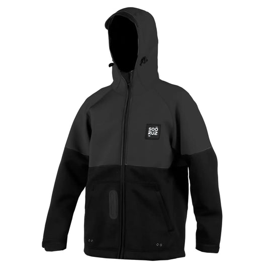 Sooruz Westside Zipped Neoprene Jacket - Black