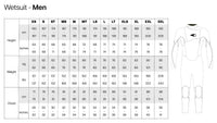 Sooruz GURU+ 5/4/3 Men's Fullsuit U-Zip - Black