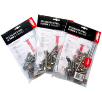 AXIS Complete Screwset - Stainless