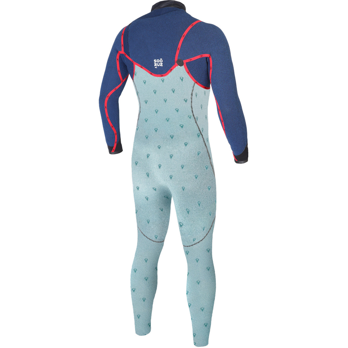 Sooruz GURU+ 5/4/3 Men's Fullsuit U-Zip - Black
