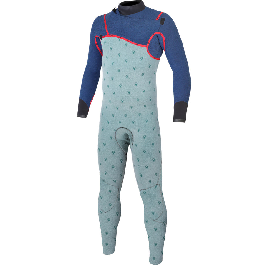 Sooruz GURU+ 5/4/3 Men's Fullsuit U-Zip - Black