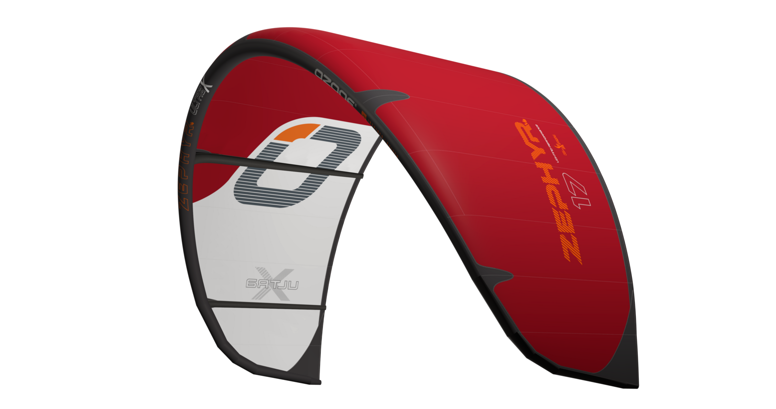 Ozone Zephyr V8 Ultra X — Red — Deep Red/White