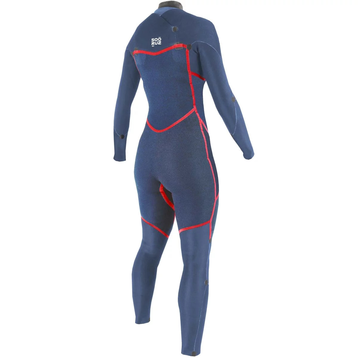 Sooruz Divine Womens 5/4/3 Fullsuit Front Zip
