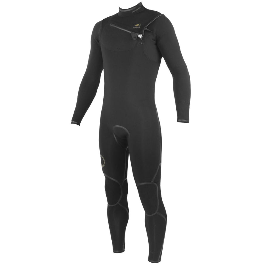 Sooruz GURU+ 5/4/3 Men's Fullsuit Chest Zip - Black (H23) — Oysterprene