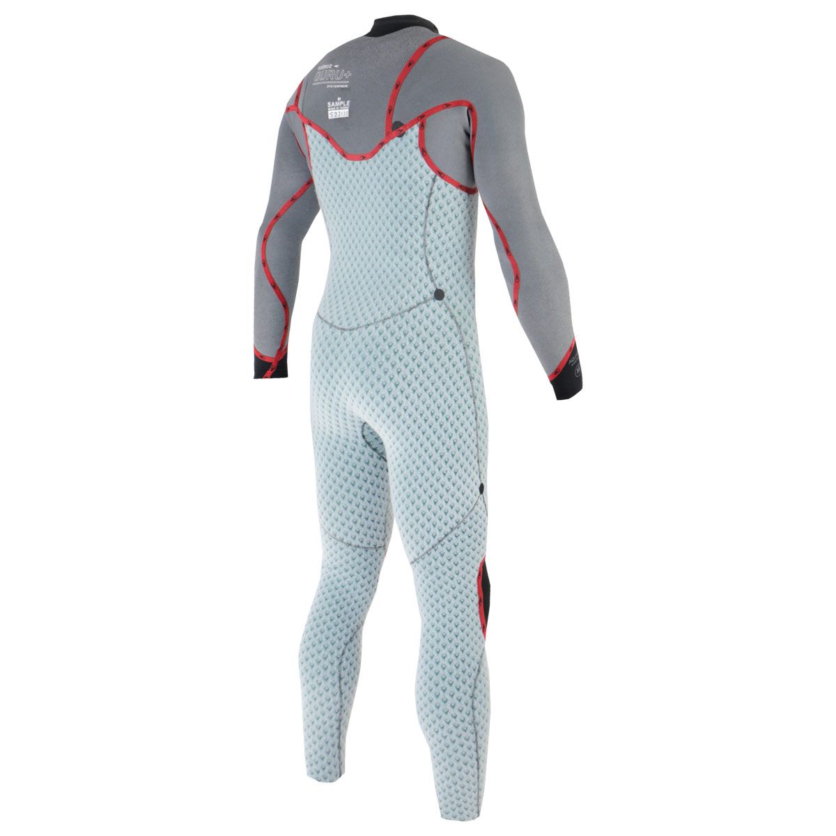 Sooruz GURU+ 5/4/3 Men's Fullsuit Chest Zip - Black (H23) — Oysterprene