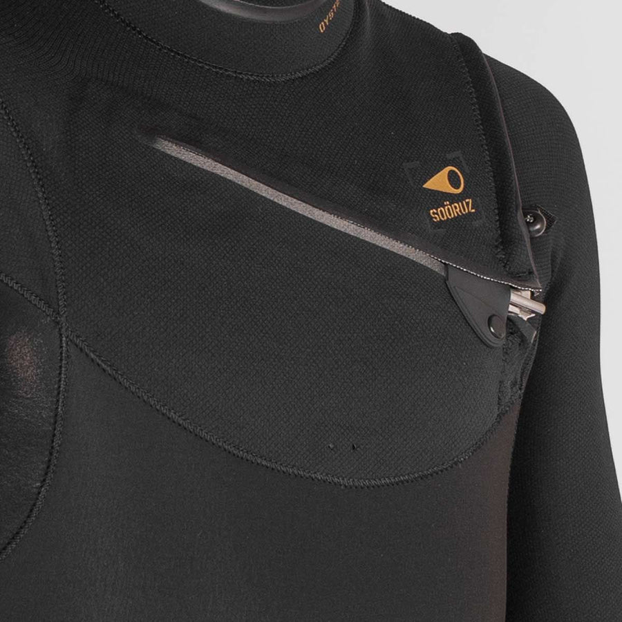 Sooruz GURU+ 5/4/3 Men's Fullsuit Chest Zip - Black (H23) — Oysterprene