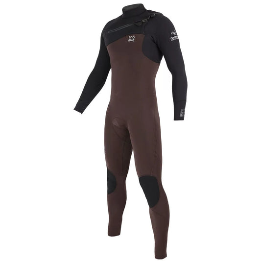 Sooruz GURU PRO 3/2mm Men's Fullsuit Chest Zip - Brown